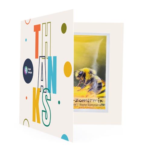 Kort med froepose - Billede 1